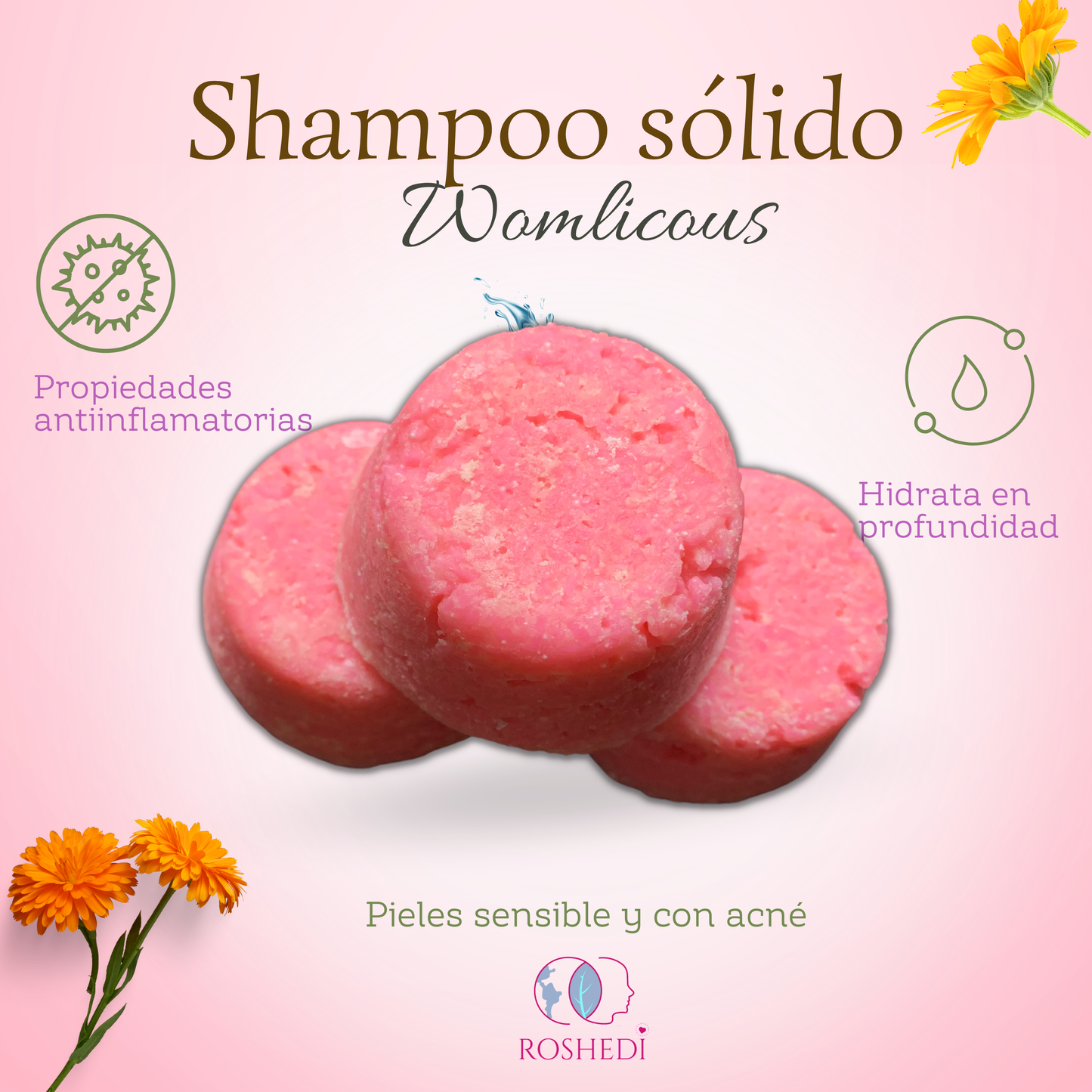 Cabello teñido, hidratante, matizante Womlicious