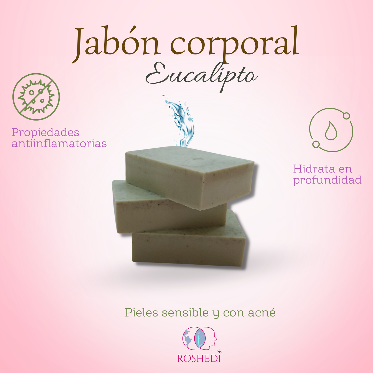 Jabón corporal Eucalipto