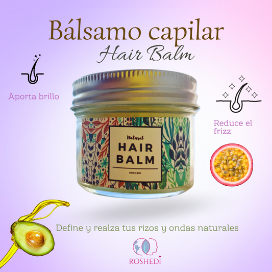 Hair Balm activador de cabello rizado, ondulado o seco