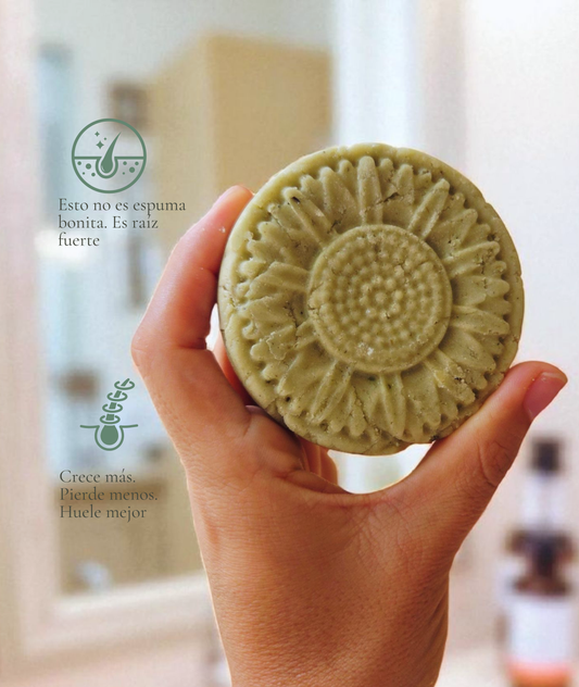 Herbaceous. Reduce la caída y fortalece el cabello. Botánica funcional para activar tu raíz