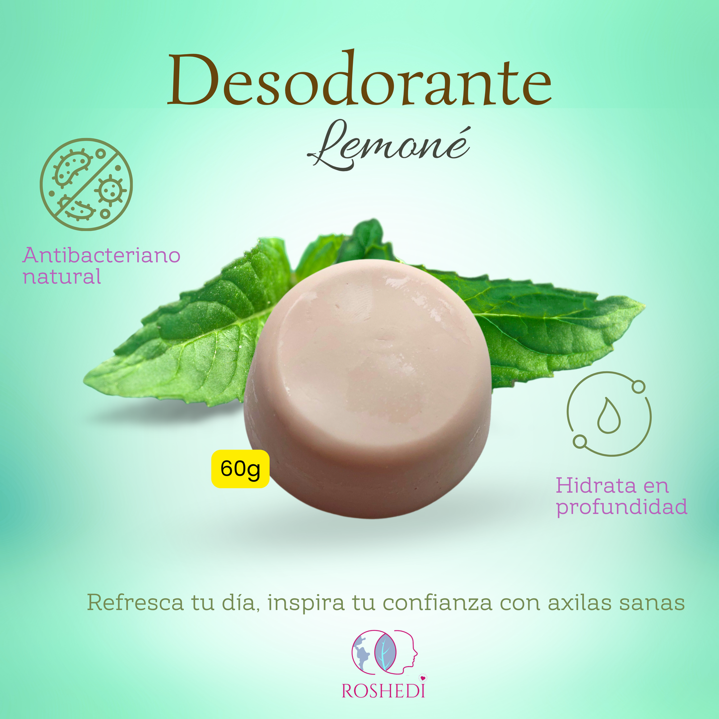 Desodorante Lemoné, adiós mal olor y sudoración excesiva