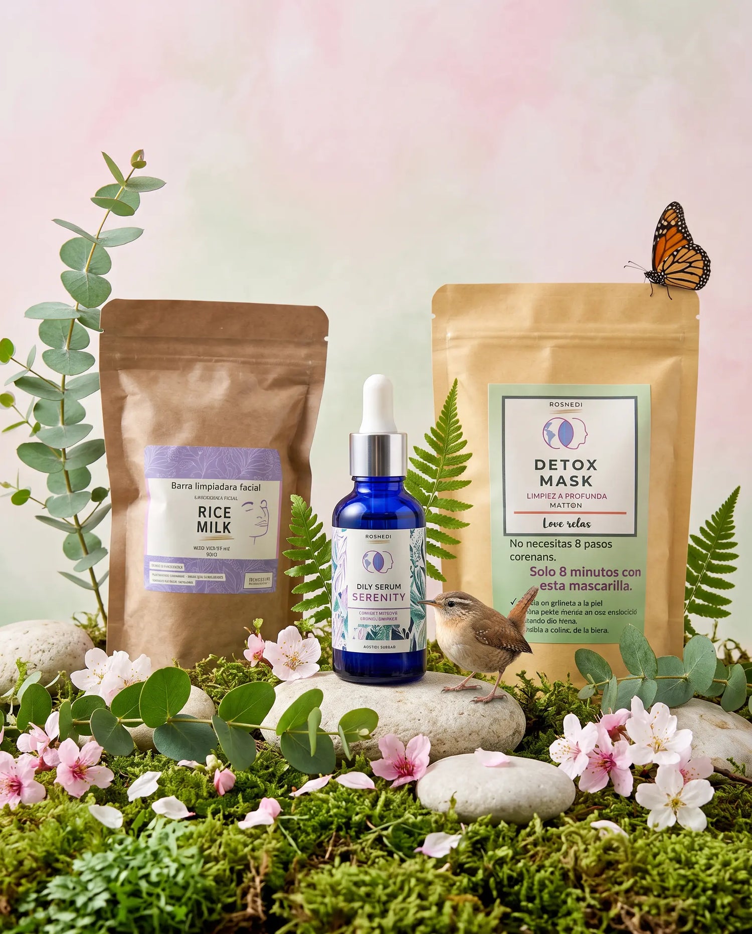 KIT- Ritual Facial SERENITY, piel suave, fresca y luminosa